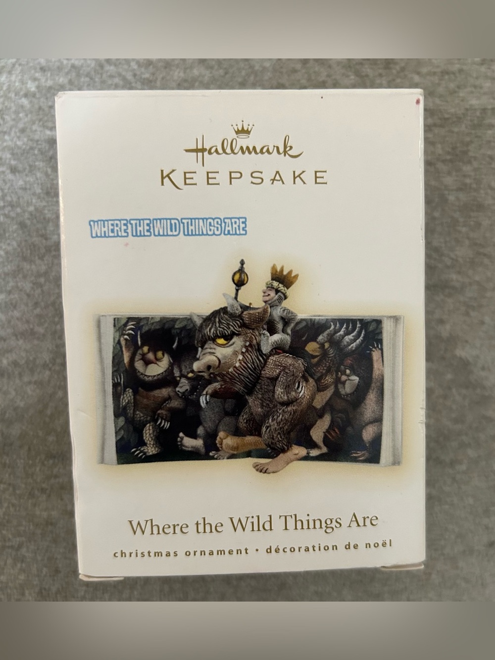 'Where the Wild Things Are' Brown Storybook 2009 Ornament